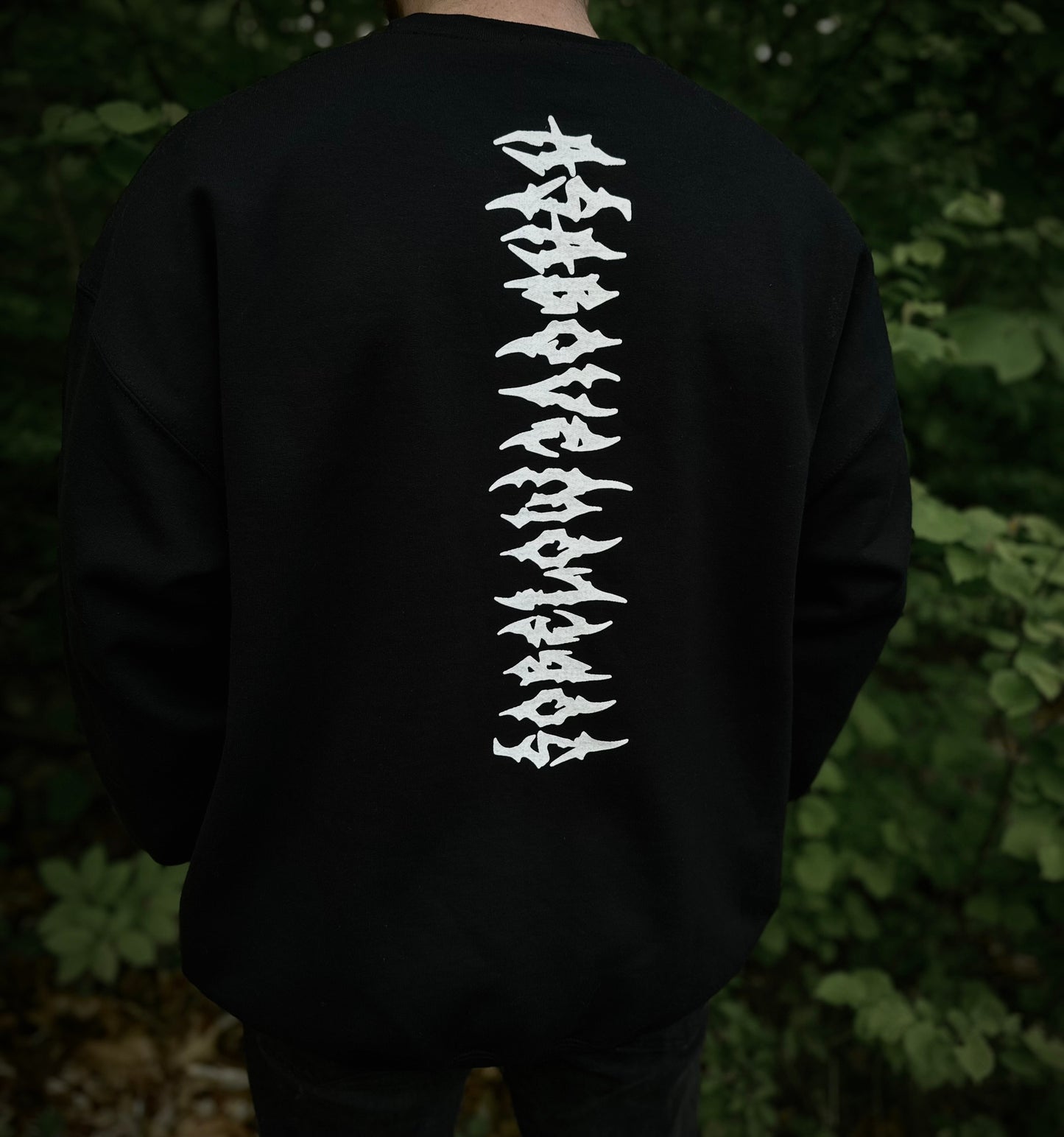 AS ABOVE SO BELOW Spine Crew Neck Sweatshirt