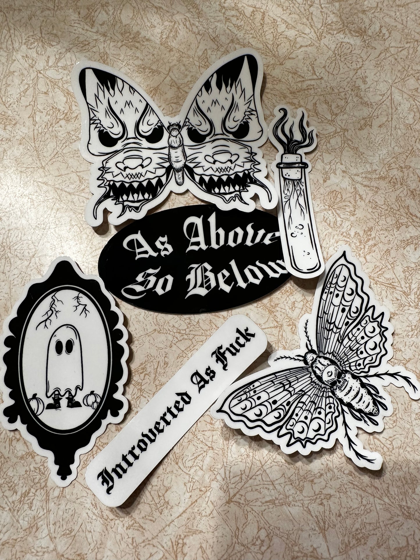 AS ABOVE SO BELOW Sticker Bundle
