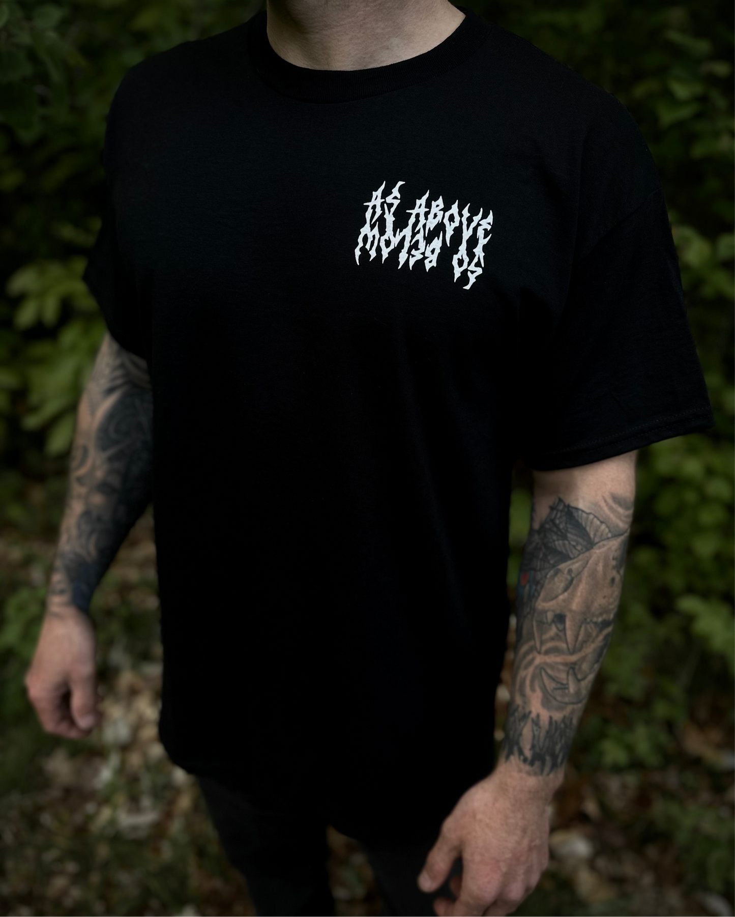 AS ABOVE SO BELOW Grim Reaper Graphic Tee