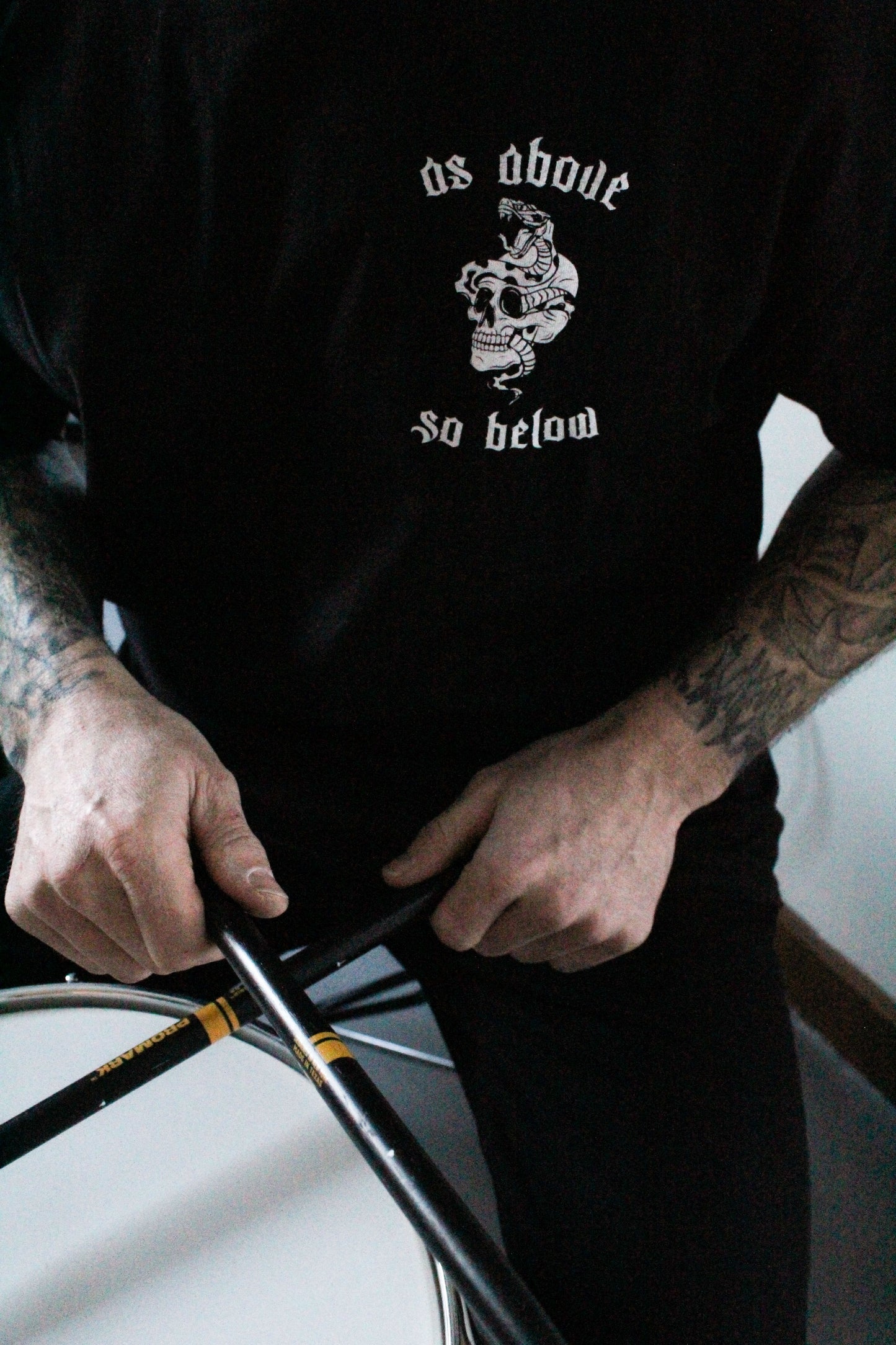 AS ABOVE SO BELOW Discipline or Regret Graphic Tee