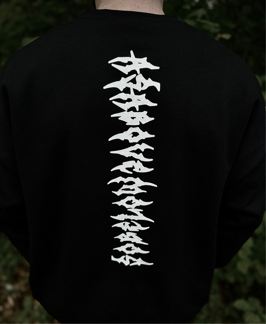 AS ABOVE SO BELOW Spine Crew Neck Sweatshirt