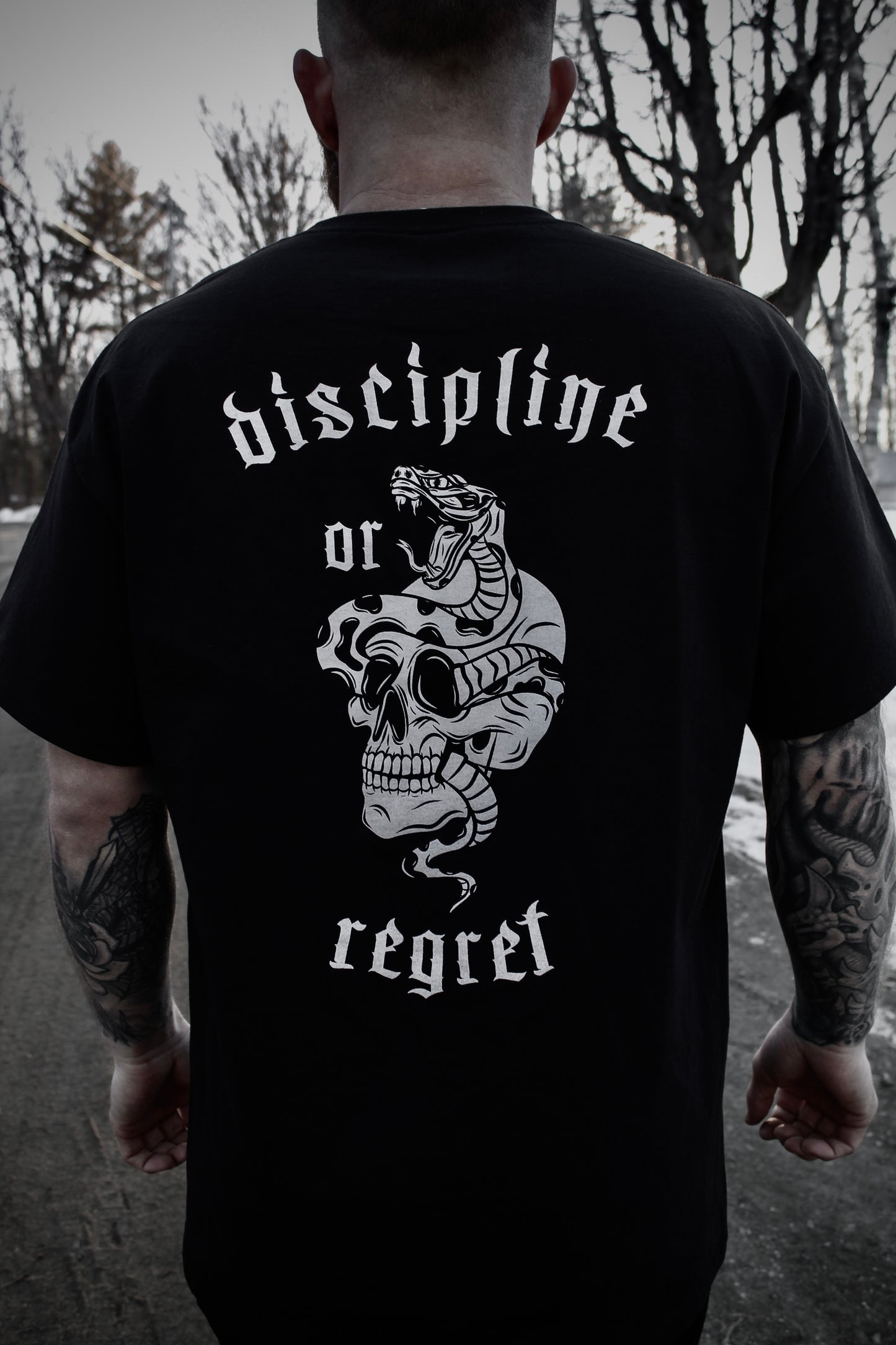 AS ABOVE SO BELOW Discipline or Regret Graphic Tee