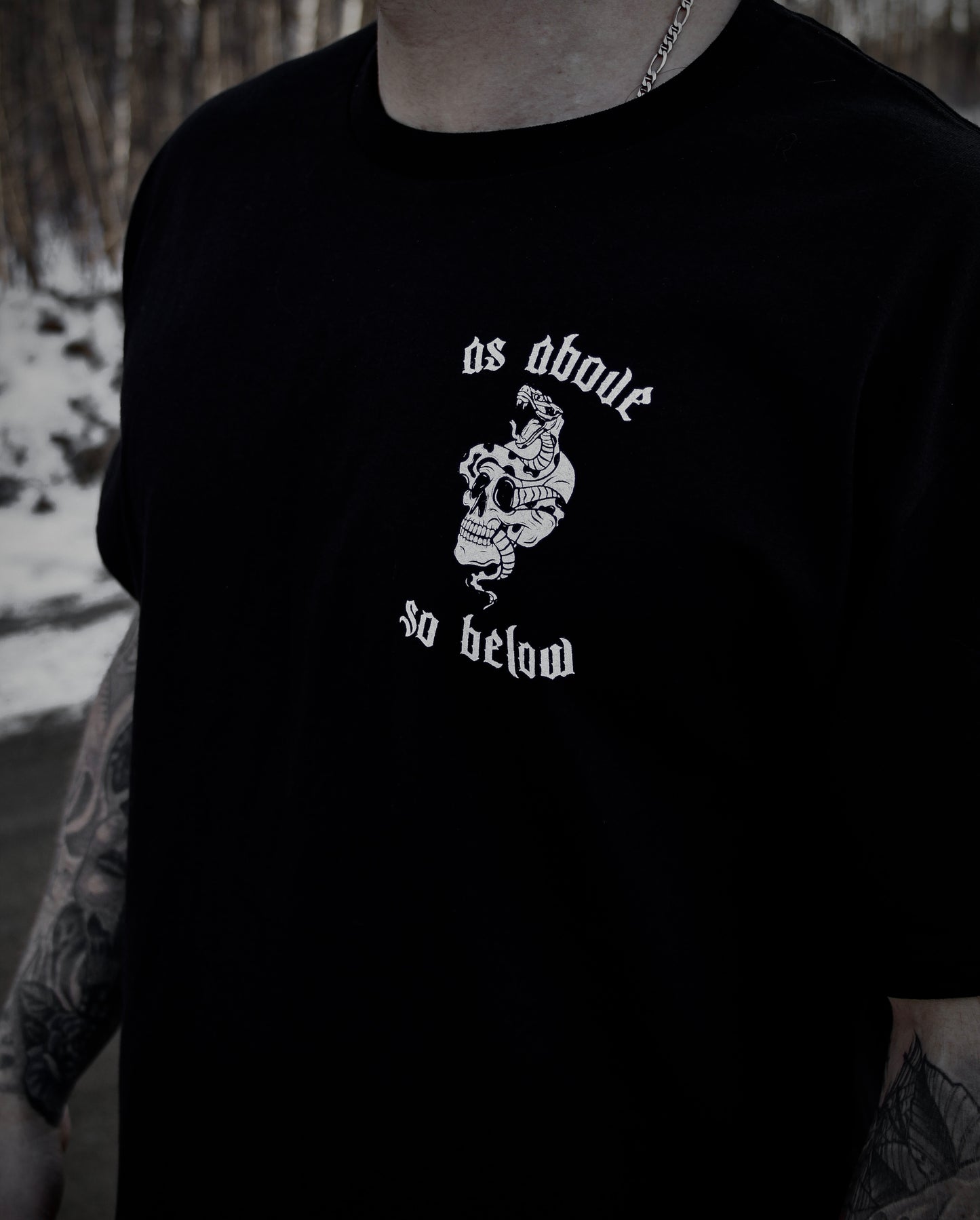 AS ABOVE SO BELOW Discipline or Regret Graphic Tee
