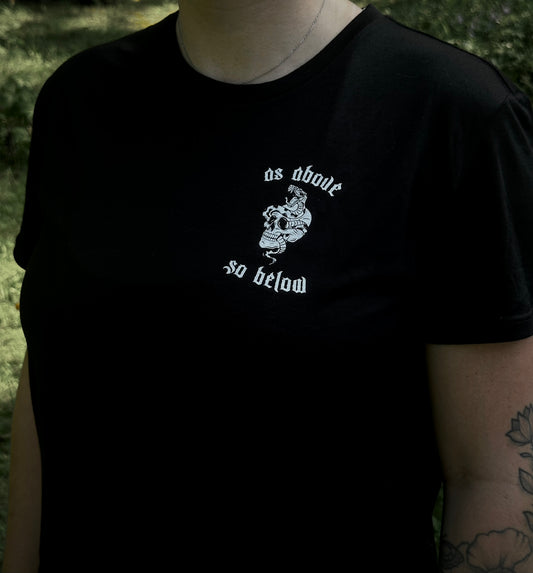 AS ABOVE SO BELOW Crop Top