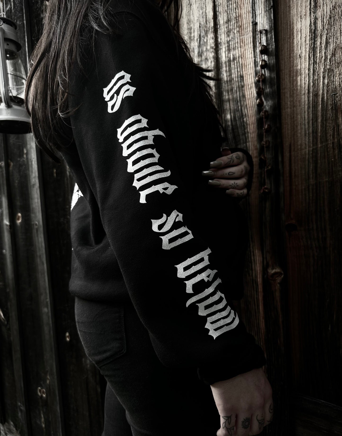 AS ABOVE SO BELOW Black Discipline or Regret Hoodie