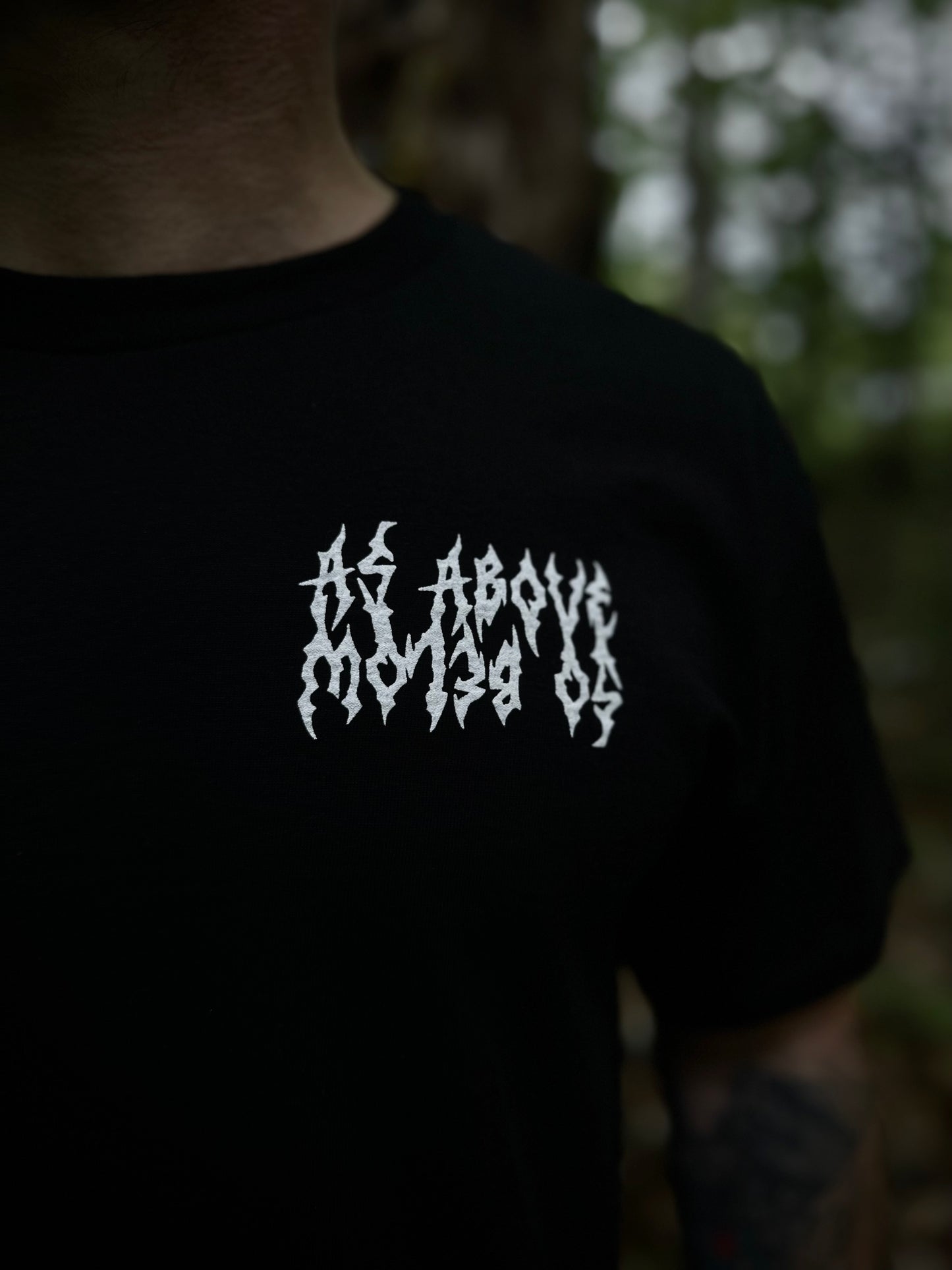 AS ABOVE SO BELOW Grim Reaper Graphic Tee