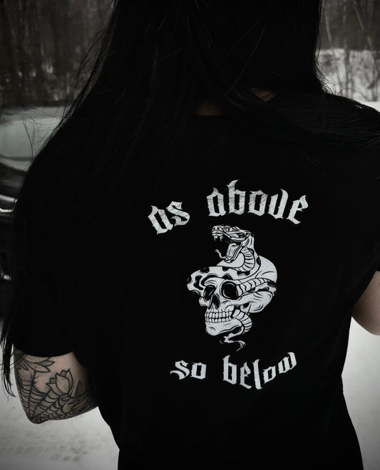 AS ABOVE SO BELOW Crop Top